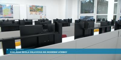 Základní škola Oslavická má moderní učebny