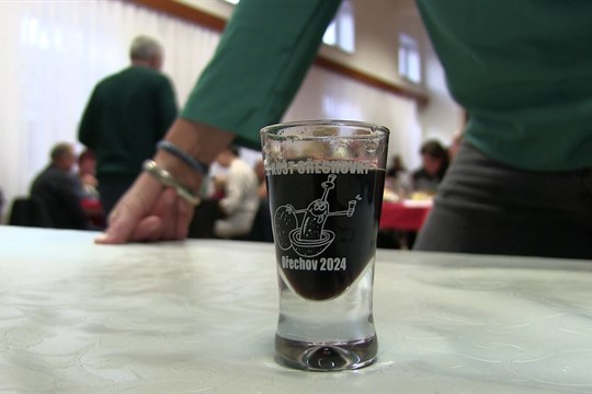 Motorkáři uspořádali dvanáctý košt ořechovek
