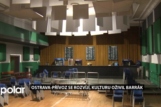Ostrava-Přívoz se postupně rozvijí, kulturu oživil přestěhovaný klub Barrák