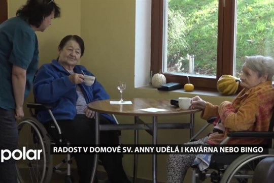 Radost v Domově sv. Anny udělá i kavárna nebo bingo