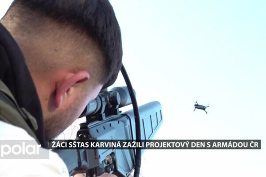Dvě školy z ČR zažily projektový den s Armádou ČR, jednou z nich byla SŠTaS Karviná
