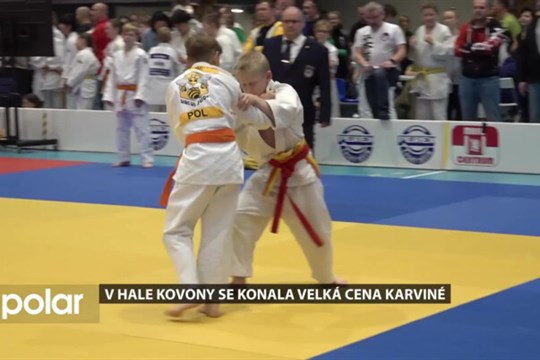 V hale Kovony se konala Velká cena Karviné, judisté přijeli i z Polska a Slovenska