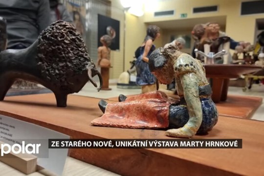 Výstava Marty Hrnkové přináší do Havířova umění, které oživuje minulost