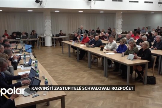 Karvinští zastupitelé se sešli letos naposledy, schvalovali rozpočet