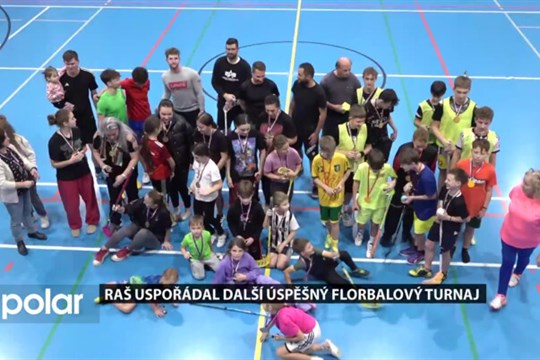 RaŠ uspořádal další úspěšný florbalový turnaj