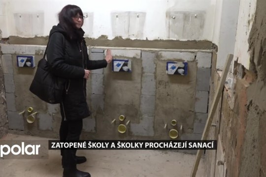 V Opavě procházejí rekonstrukcí školy a školky, které poničila zářijová povodeň