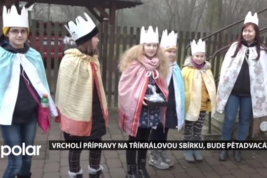 Vrcholí přípravy na Tříkrálovou sbírku, bude pětadvacátá