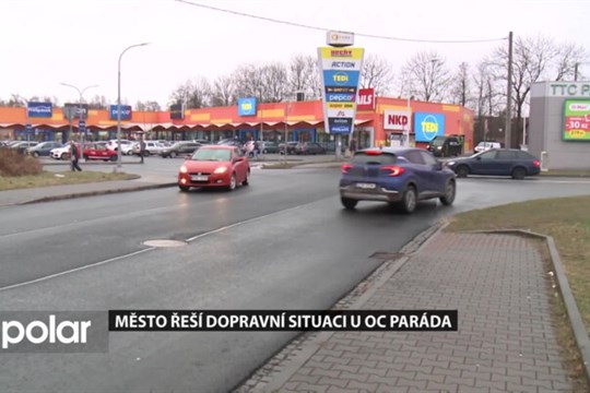 Frýdek-Místek řeší dopravní situaci u obchodního centra na Slezské