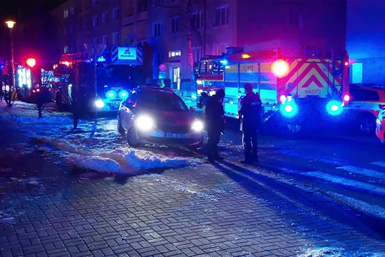 V Zábřehu hořel byt, jedna osoba utrpěla vážné popáleniny