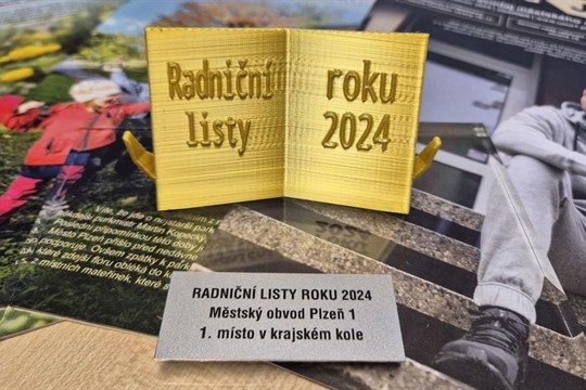 První městský obvod získal cenu za radniční listy, v kraji vybojoval první místo