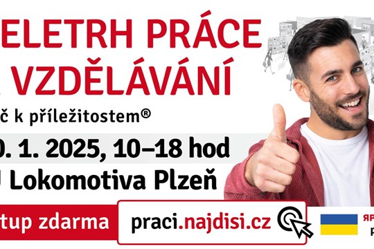 Třináctý ročník Veletrhu práce nabídne skvělé mzdy i digitální dovednosti