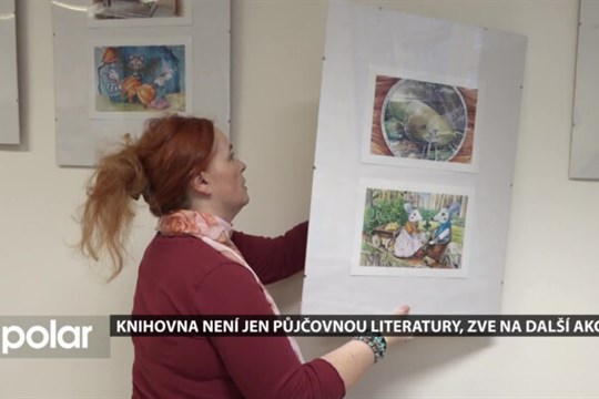 Knihovna na sídlišti není jen půjčovnou literatury, zve na další akce