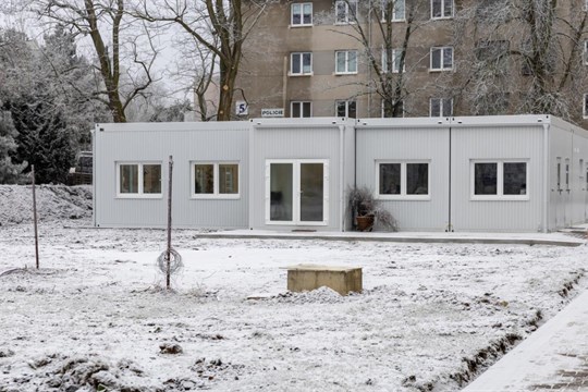 Nové modulové kontejner slouží mladým zahradníkům v Plzni