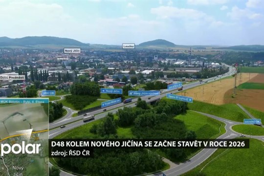 D48 kolem Nového Jičína se začne stavět v roce 2026. Město řeší, jak to bude s placením poplatků