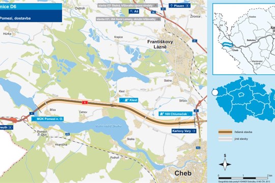 Dostavba dálnice D6: Zlepší se doprava v regionu i na mezinárodní trase