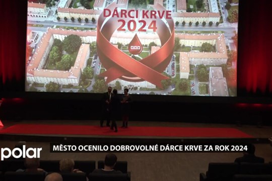 Havířov ocenil dobrovolné dárce krve za rok 2024