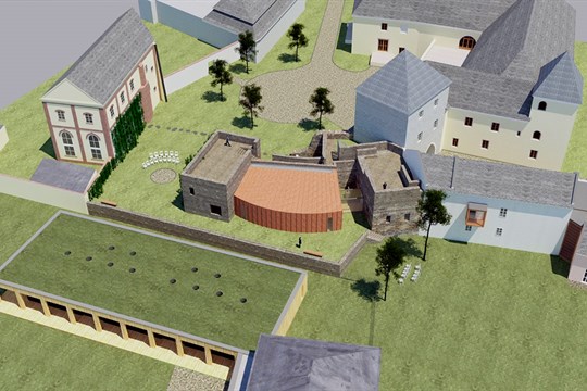 Velká Bystřice staví kreativní centrum. Knihovna získá trvalé zázemí