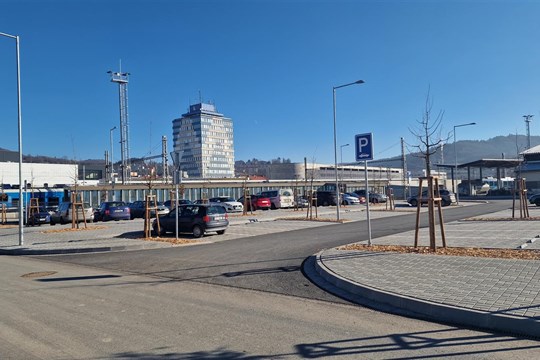 Hlavní dopravní infrastruktura v zanádražním prostoru ve Vsetíně je otevřena