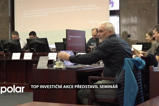 TOP investiční akce představil seminář, největším projektem je venkovní bazén