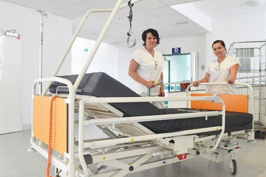 Nemocnice ve Valašském Meziříčí pořídila nové matrace