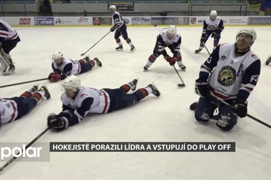 Hokejisté Studénky porazili lídra a vstupují do play off