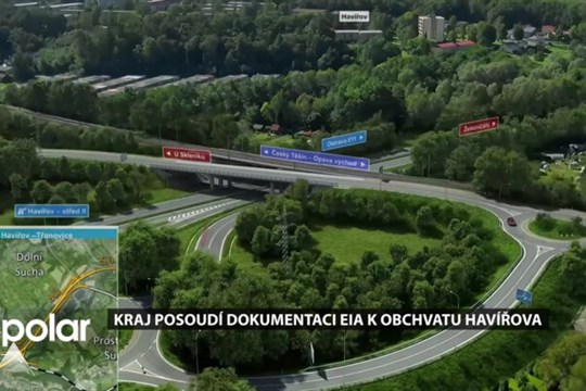 Kraj posoudí dokumentaci EIA k plánovanému obchvatu Havířova
