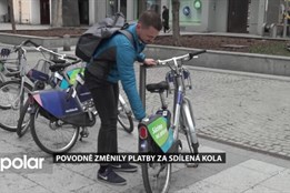 Sdílená kola jsou zpět v ulicích Opavy. Kvůli povodním si za ně lidé připlatí