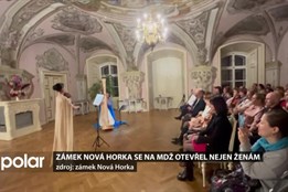 Komentované prohlídky, malování mandal. Zámek Nová Horka u Studénky se na MDŽ otevřel nejen ženám