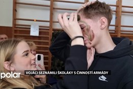 Vojáci seznámili frýdlantské školáky s činností armády