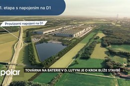 Továrna na baterie pro elektromobily v Dolní Lutyni je o krok blíže stavbě