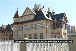 Grossmannova vila v Ostravě žije prohlídkami i spoustou akcí