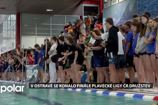 V Ostravě se konalo finále Plavecké ligy ČR družstev