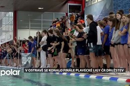 V Ostravě se konalo finále Plavecké ligy ČR družstev