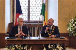 Prezident Pavel zahájil návštěvu Plzeňského kraje