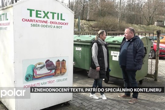 Do kontejnerů na textil patří i znehodnocené věci na vyhození