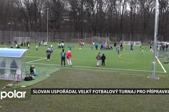 Slovan uspořádal první velký fotbalový turnaj pro přípravku