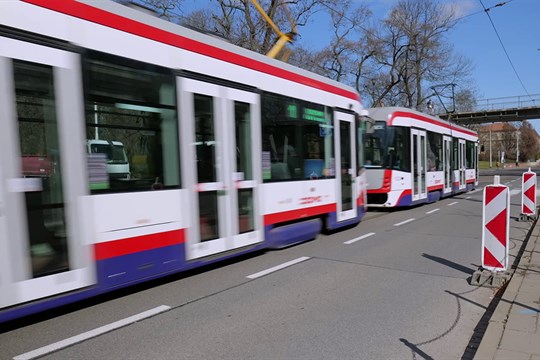 Na Novou Ulici nepojedou od dubna tramvaje