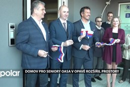 Domov pro seniory Oasa v Opavě rozšířil prostory a nabídne i odlehčovací službu