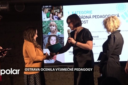 Ostrava ocenila výjimečné pedagogy. Anketa je vyhlašována už 20 let