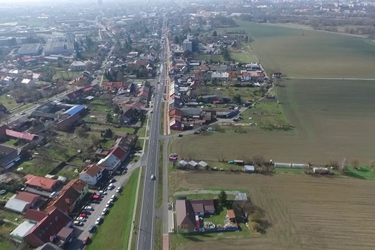 Výstavba nové cyklostezky Chválkovická – Gorkého – U podjezdu