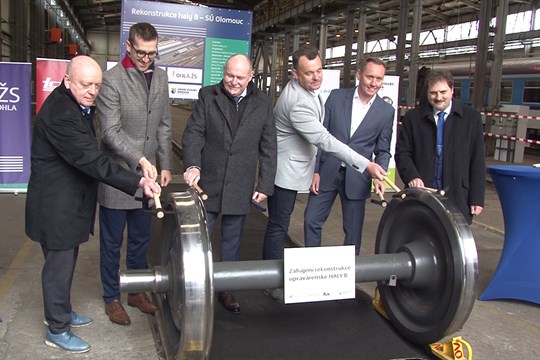 Olomoucko Začíná rozsáhlá modernizace olomouckého depa Českých drah