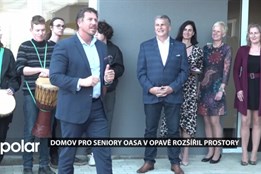 V Opavě roste kapacita pro ubytování seniorů. Nové pokoje vznikly v Domově OASA