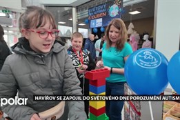Lidé v Havířově přivítali Světový den porozumění autismu, rodiče se dozvěděli mnoho informací