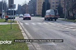 Rychlost ve Frýdku-Místku i okolních obcích budou hlídat radary