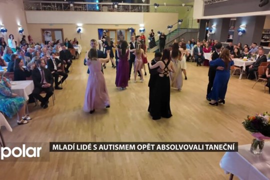 Mladí lidé s autismem opět absolvovali taneční pod vedením Zdeňka Chlopčíka
