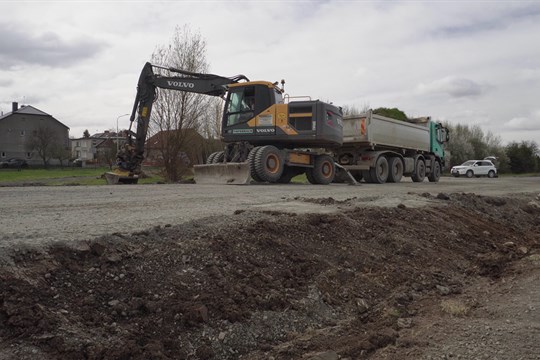 Přestavba nebezpečné křižovatky ve Štěpánově na kruhový objezd