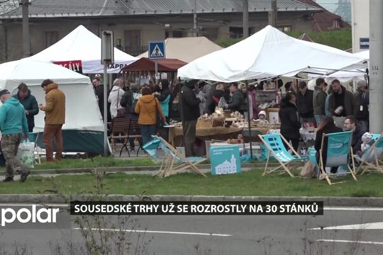 Sousedské trhy už se rozrostly na 30 stánků, lákají i návštěvníky z jiných obvodů