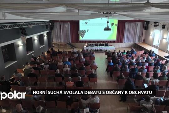 Horní Suchá svolala debatu s občany k obchvatu Havířova