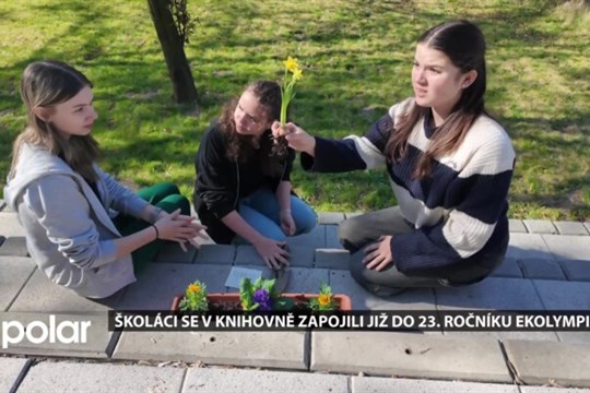 Školáci se v knihovně zapojili do již 23. ročníku Ekolympiády