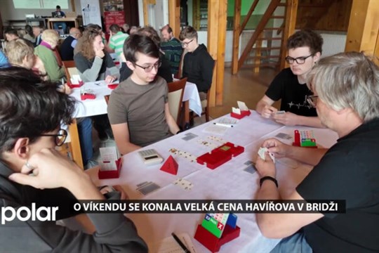 O víkendu se konala Velká cena Havířova v bridži